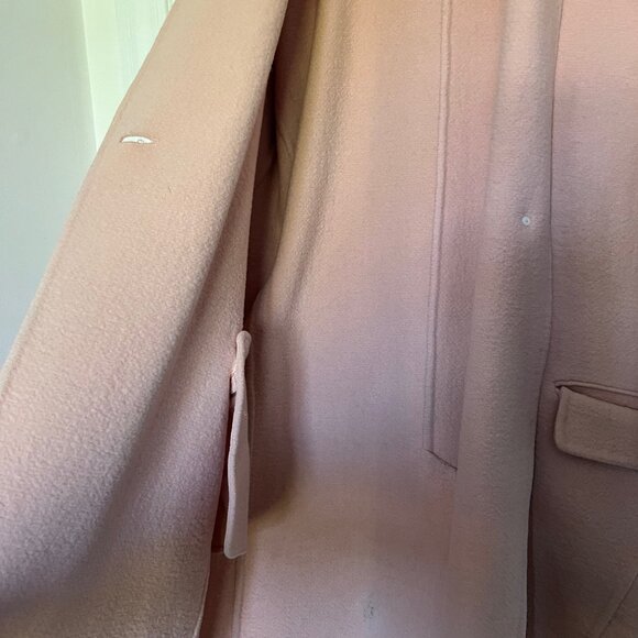 Celine Paris 100% Cashmere Blush Kim Kardashian Runway Coat, S/M - Picture 10 of 13